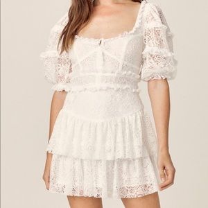 For Love and Lemons Jelena Mini Dress in Size XS